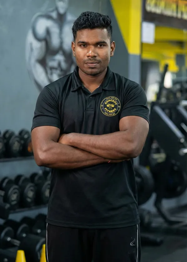 Adithyan JS - Fitness Trainer at Concept Fitness Gym Varkala