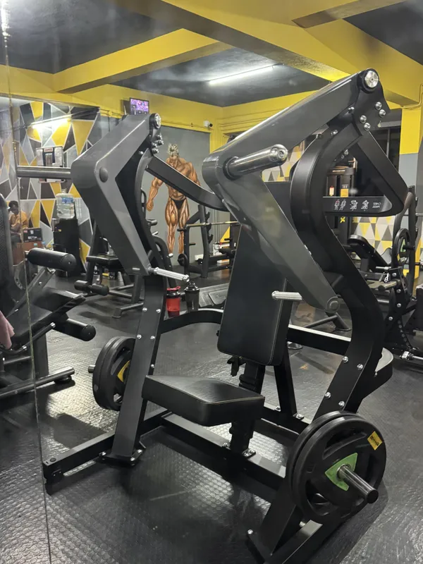 Converging Chest Press at Concept Fitness Gym Varkala